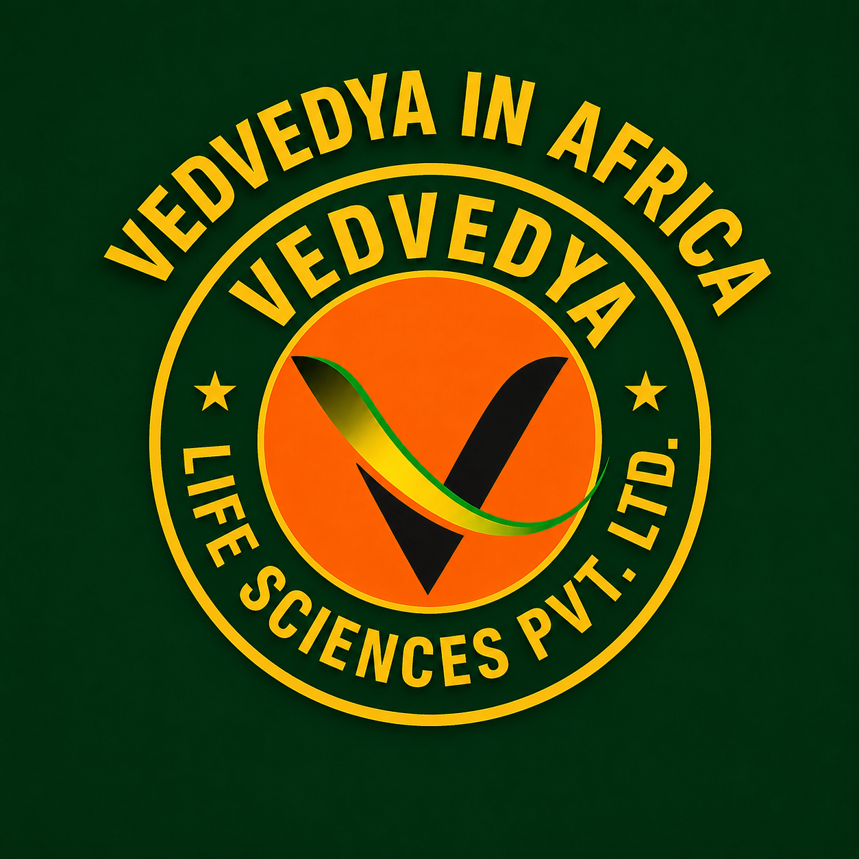 Logo Vedvedya in Africa